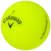 Callaway Superhot Matte Yellow
