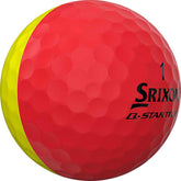 Srixon Q-Star Tour Divide Yellow & Red