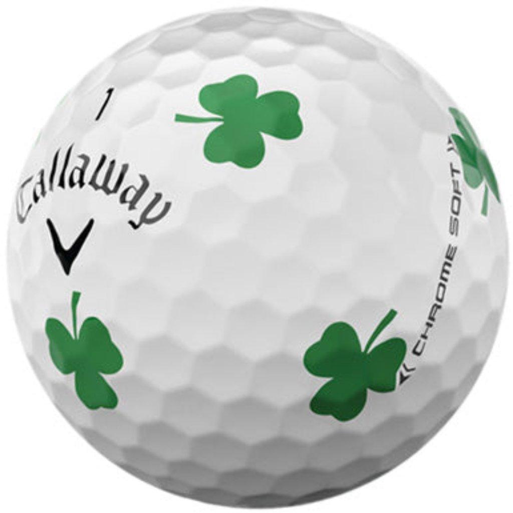 Callaway Chrome Soft Truvis Mix, includes Callaway Chrome Soft Truvis Clover