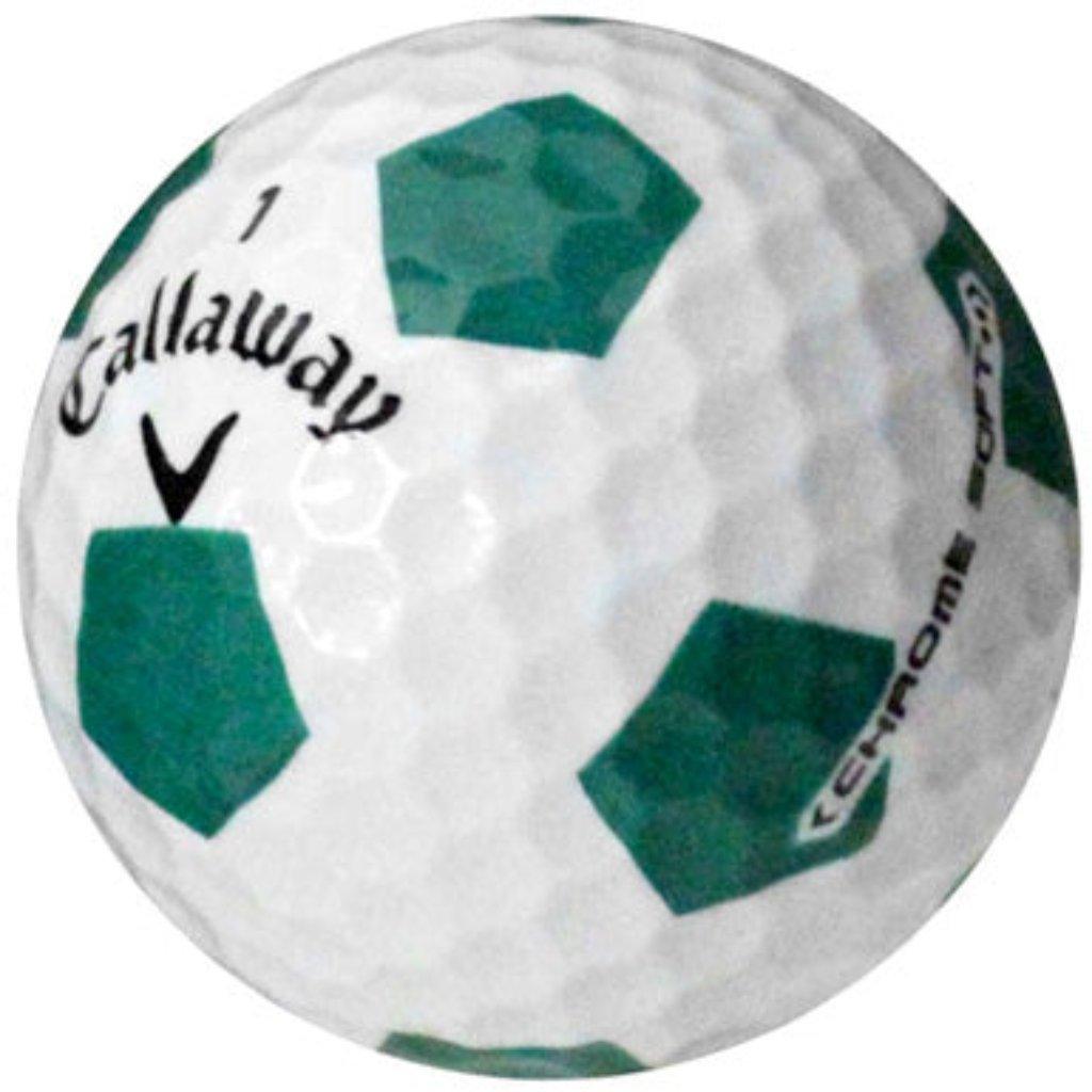 Callaway Chrome Soft Truvis Mix, includes Callaway Chrome Soft Truvis Green