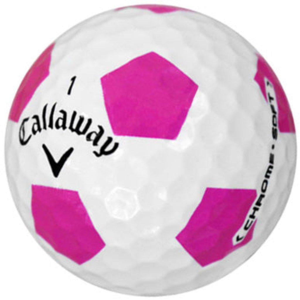 Callaway Chrome Soft Truvis Mix, includes Callaway Chrome Soft Truvis Pink