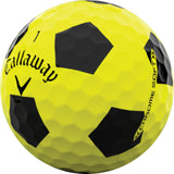 Callaway Chrome Soft Truvis Yellow & Black - 1 Dozen