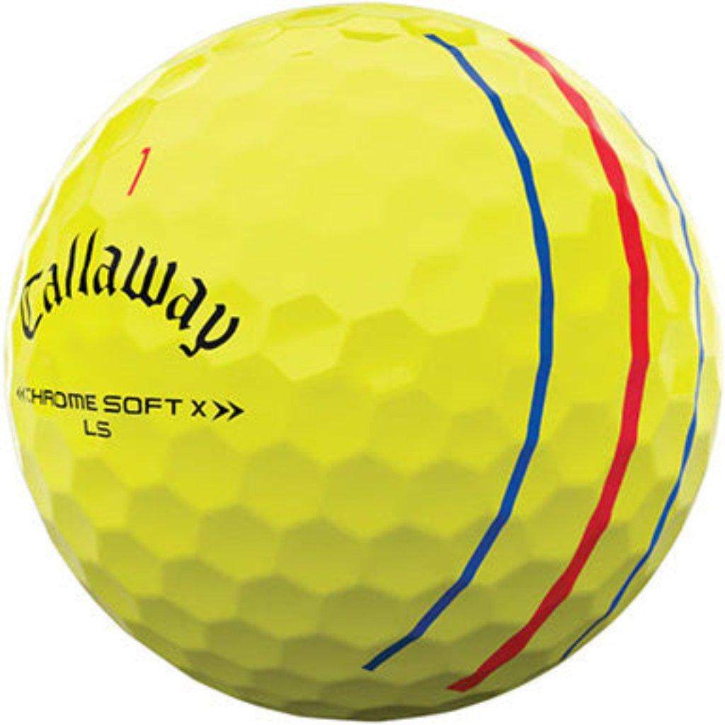 Callaway Chrome Soft X LS Yellow Alignment