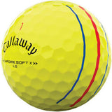Callaway Chrome Soft X LS Yellow Alignment