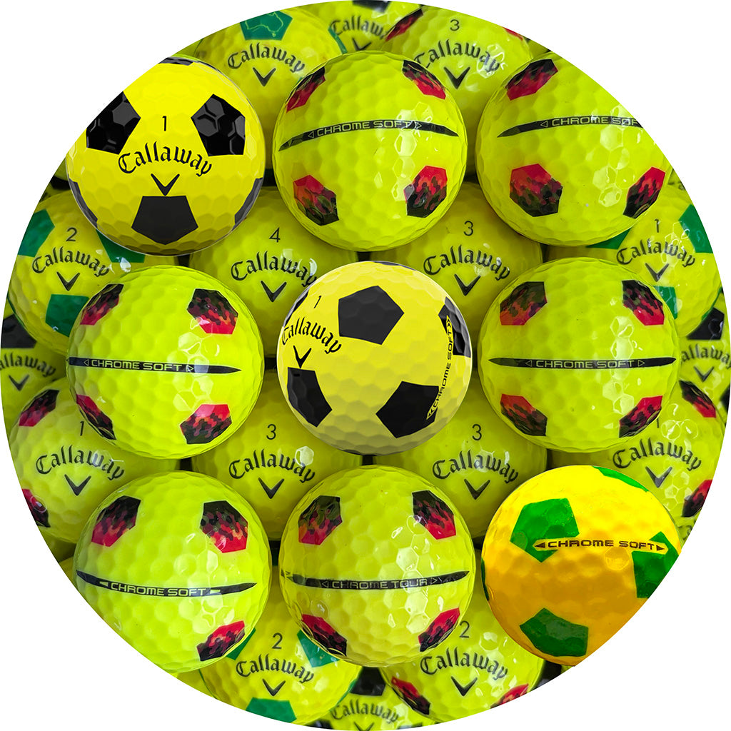 Callaway Chrome Soft Yellow Truvis Mix