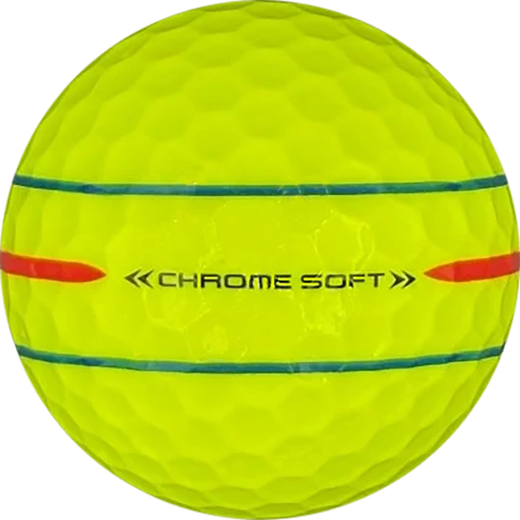 Callaway Chrome Soft Yellow Alignment