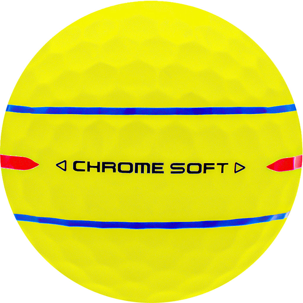 Callaway Chrome Soft Yellow Alignment