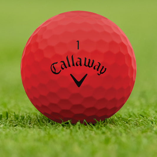 Callaway Supersoft Matte Red - 1 Dozen