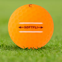 Maxfli SoftFli Matte Orange - 1 Dozen