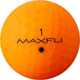 Maxfli StraightFli Matte Orange - 1 Dozen