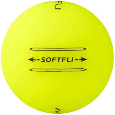 Maxfli SoftFli Matte Yellow - 1 Dozen