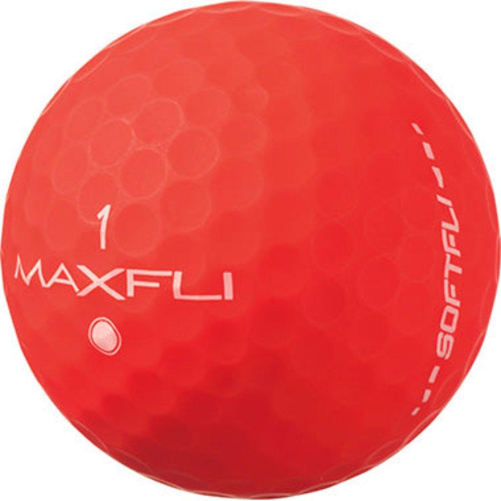 Maxfli SoftFli Mix, includes Maxfli SoftFli Matte Red