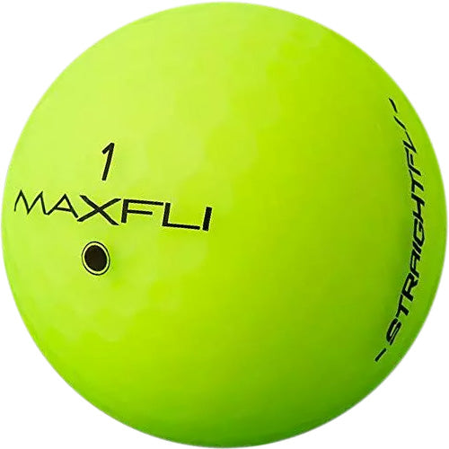 Maxfli StraightFli Matte Green - 1 Dozen