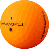 Maxfli StraightFli Matte Orange - 1 Dozen