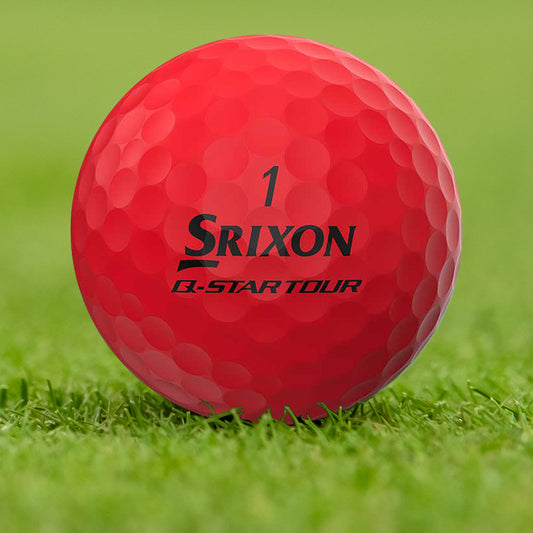 Srixon Q-Star Tour Divide Yellow & Red - 1 Dozen