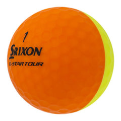 Srixon Q-Star Tour Divide Yellow & Orange