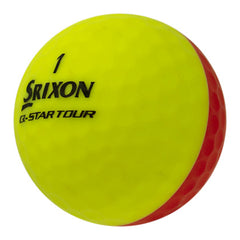 Srixon Q-Star Tour Divide Yellow & Red