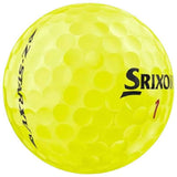 Srixon Z-Star XV Yellow - 1 Dozen