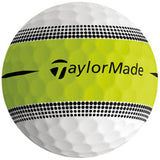 TaylorMade Tour Response Stripe Lime - 1 Dozen