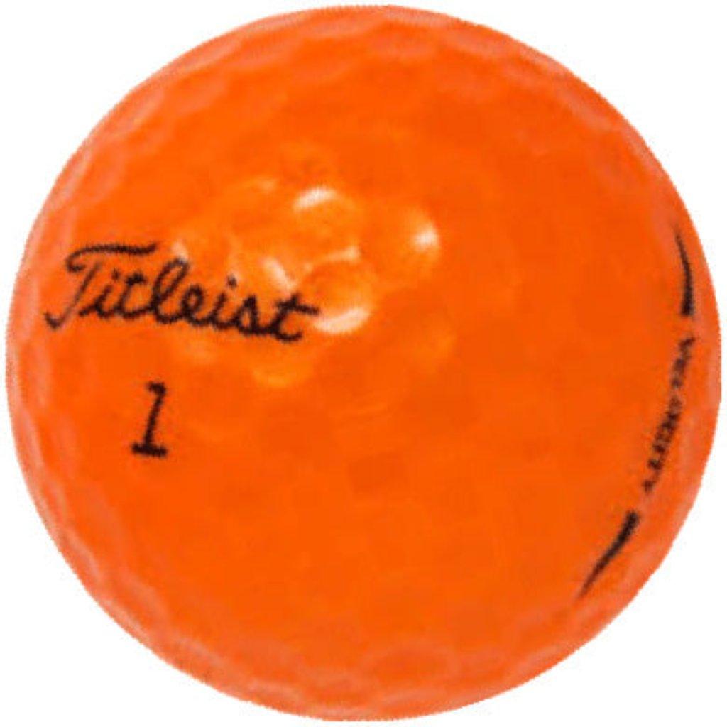 Titleist Velocity Gloss Color Mix, includes Titleist Velocity Glossy Orange