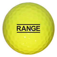 Refinished Range Balls Yellow